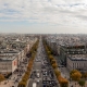 View from L'Arc de Triomphe - Paris, France