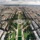 View from the Eiffel tower - Paris, France