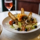 Salad at Café de la Paix - Paris, France