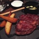 Wagnu Beef Sirloin at Scarlett