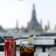 Coca-Cola with a view of Wat Arun